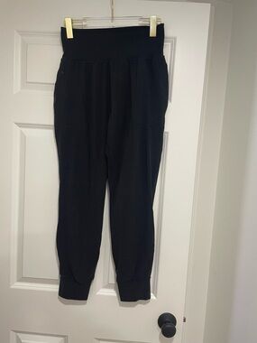 Black Women's High-Waist Jogger Pants